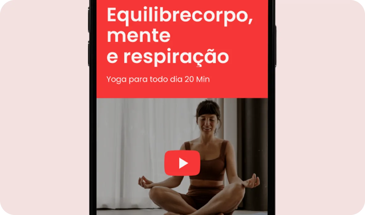 Exemplo de Vídeo em uma página do Keepo