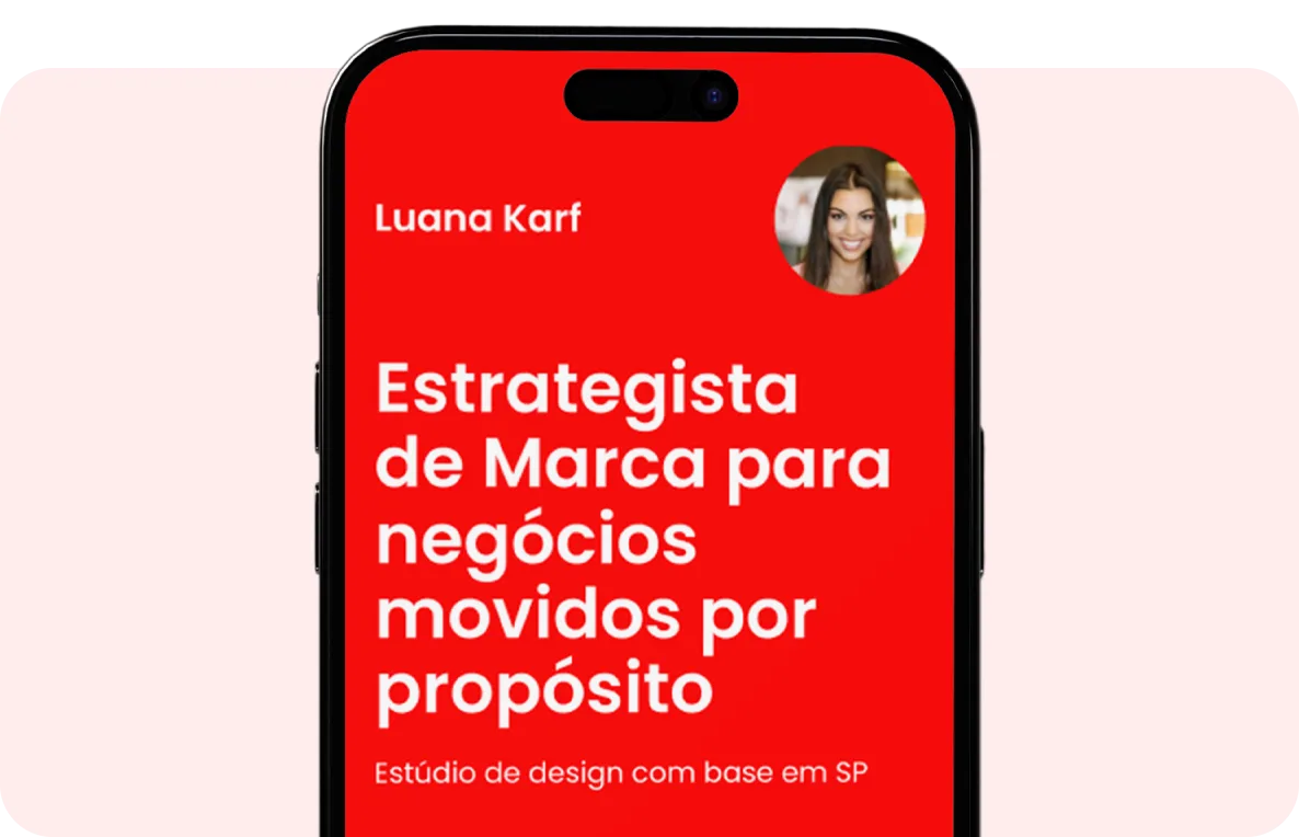 Exemplo de Boas-vindas em uma página do Keepo